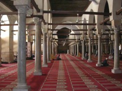 Залы для молитв в мечети аль-Азхар. Каир. Египет.
