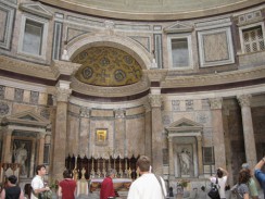 Приблизительная дата постройки Пантеона 118-128 гг. н.э. Рим. Италия.