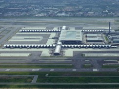 Suvarnabhumi International — один из двух аэропортов Бангкока. Таиланд.